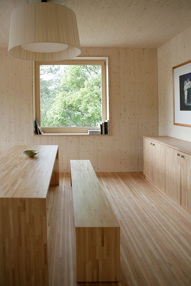 Innenraumdesign in Holz